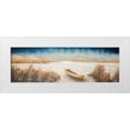 thumbnail image 1 of Atelier B Art Studio 18x9 White Modern Wood Framed Museum Art Print Titled - BOAT IN THE MIDDLE OF A SWAMP, 1 of 4