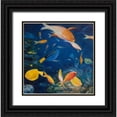 thumbnail image 1 of Atelier B Art Studio 20x20 Black Ornate Wood Framed with Double Matting Museum Art Print Titled - COLORFUL FISH UNDER THE SEA, 1 of 4
