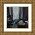 thumbnail image 1 of Atelier B Art Studio 20x20 Gold Ornate Wood Framed with Double Matting Museum Art Print Titled - DARK CITY, 1 of 4
