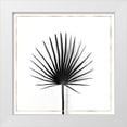 thumbnail image 1 of Atelier B Art Studio 20x20 White Modern Wood Framed Museum Art Print Titled - CABBAGE PALM LEAF WITH GOLD LINES, 1 of 4