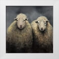 thumbnail image 1 of Atelier B Art Studio 20x20 White Modern Wood Framed Museum Art Print Titled - Sheeps Wool, 1 of 4