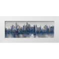 thumbnail image 1 of Atelier B Art Studio 24x11 White Modern Wood Framed Museum Art Print Titled - MELANCHOLY CITY, 1 of 4