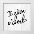 thumbnail image 1 of Atelier B Art Studio 26x26 White Modern Wood Framed Museum Art Print Titled - Its Wine Oclock, 1 of 4