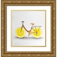 thumbnail image 1 of Atelier B Art Studio 26x27 Gold Ornate Wood Framed with Double Matting Museum Art Print Titled - LEMON WHEEL BIKE, 1 of 4