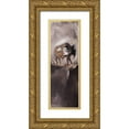 thumbnail image 1 of Atelier B Art Studio 7x14 Gold Ornate Wood Framed with Double Matting Museum Art Print Titled - ABSTRACT BUFFALO, 1 of 4