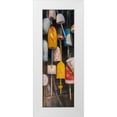 thumbnail image 1 of Atelier B Art Studio 7x14 White Modern Wood Framed Museum Art Print Titled - Old Lobster Buoys, 1 of 4