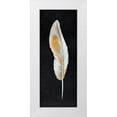 thumbnail image 1 of Atelier B Art Studio 8x14 White Modern Wood Framed Museum Art Print Titled - FEATHER, 1 of 4