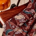 thumbnail image 1 of Atelier Brunette Peony Ecovero Viscose Challis Fabric Rust - per yard, 1 of 1