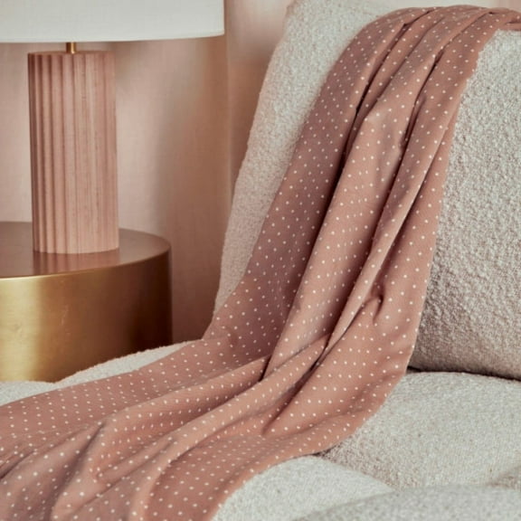 Atelier Brunette Polka Dot Fine Wale Cotton Corduroy Fabric - per yard