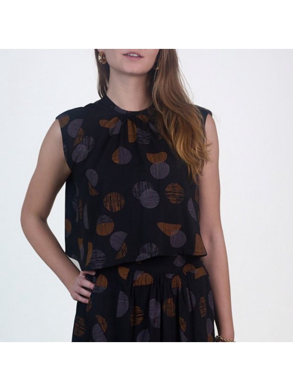 Sewing Pattern Le Top Epaulette - Tops for Women - 34 to 50 - Easy