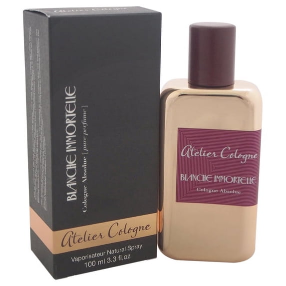 Atelier Cologne Blanche Immortelle Cologne Absolue Spray, Unisex Perfume, 3.3 Oz