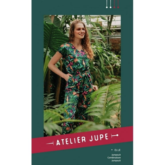 Atelier Jupe Sewing Pattern Elle Jumpsuit Women UK Sizes 6-24 Jumpsuits