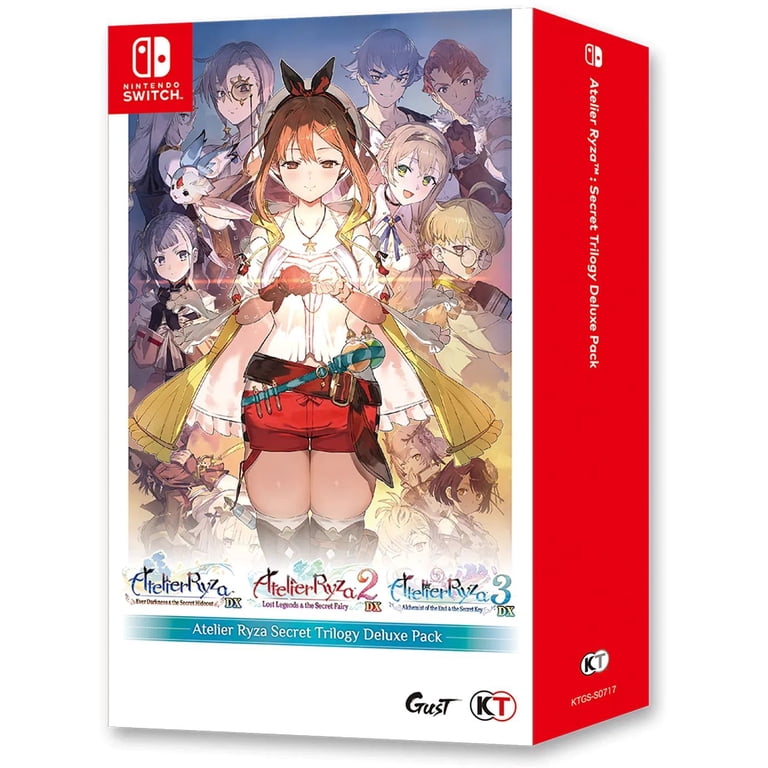 アトリエシリーズ Nintendo Switch 3作品セット Atelier Ryza Secret Trilogy Bundle (ASIM) (Multi-Language