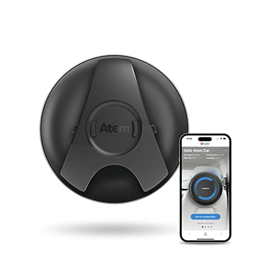 Atem Portable HEPA Air Purifier, Filters For Pollution, Odors, Gases