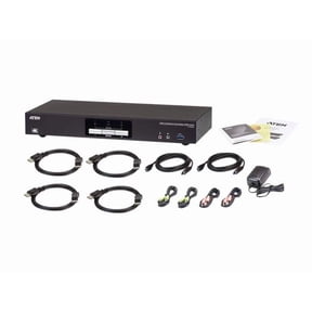 Aten 2-Port USB 3.0 4K DisplayPort Dual Display KVMP Switch