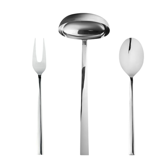 3 Pcs Serving Set (Fork Spoon and Ladle) ATENA