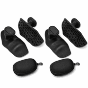 Atercel Silicone Gymnastics Grips 2 Pairs, Non-Slip Palm Pads for Cross Training