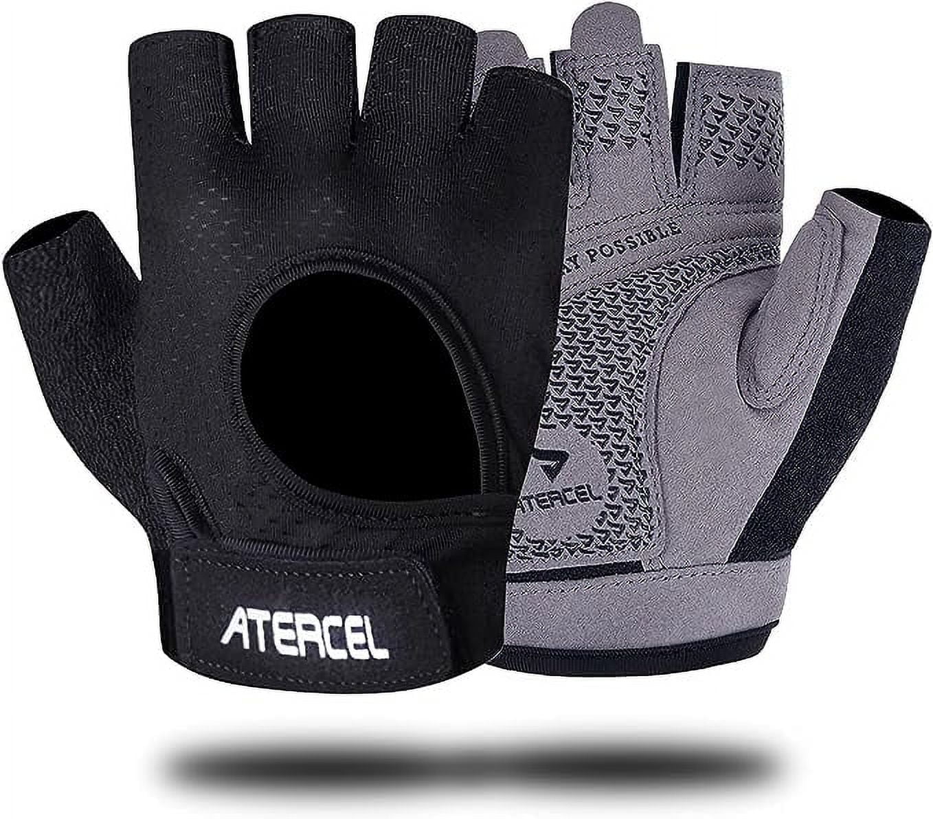 ATERCEL Gym Gloves For Men & Women - Weight Lifting Gloves With Superior Grip For Training