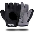 thumbnail image 1 of Atercel Workout Gloves for Men Women Gym Weight Lifting Gloves With Full Palm Protection Gray,XL, 1 of 6