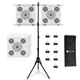 Atflbox Adjustable Paper Target holder With 10pcs Target Papers for