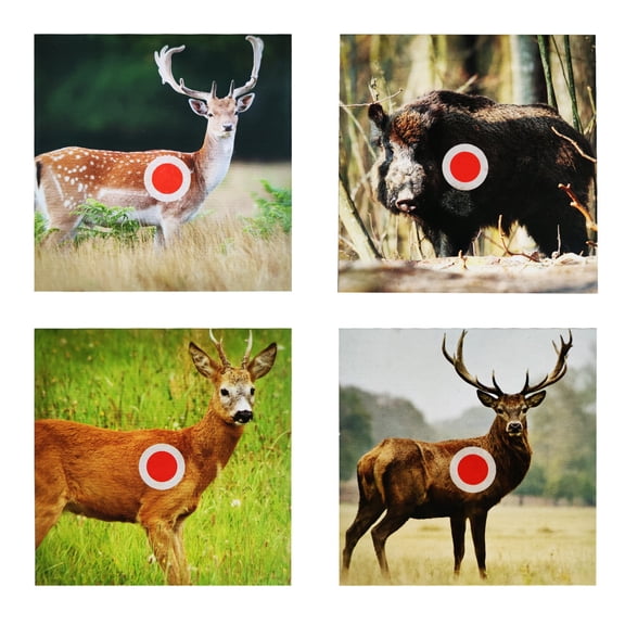 ATFLBOX Animals Paper Targets for BB Pellet Trap Shooting (100 Pack)