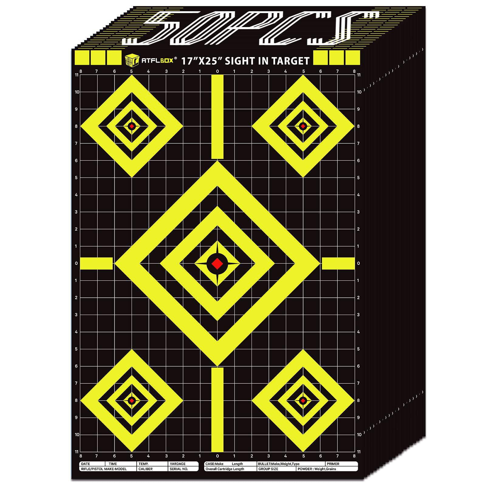 Atflbox Sight in Shooting Range Paper Target, 17X25 Inch High ...