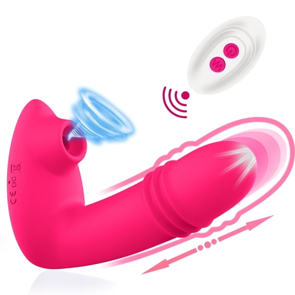 Atfly AV Vibrator Toys for Unisex, G-Spot Vibrator and Wands, Gift Set, Silicone + ABS, Red 1 Count