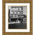 thumbnail image 1 of Atget, Eugene 15x18 Gold Ornate Wood Framed with Double Matting Museum Art Print Titled - Paris, 1903 - House on the Place du Caire, 1 of 4