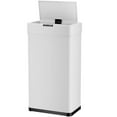 thumbnail image 1 of AthLike Sensor Trash Can, Touchless Motion Sensor Trash Bin, Smart Automatic Garbage Can with Soft-Close Lid, Bag Retainer Ring and Display Light,for Kitchen,Living Room Office (White, 18.5 Gal), 1 of 8