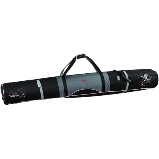 Athalon Wheeling Polyester Fabric Double Padded Ski Bag - 190cm