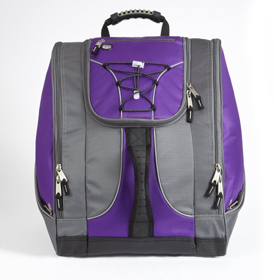 Athalon Everything Boot Bag/Backpack (Gray/Purple)