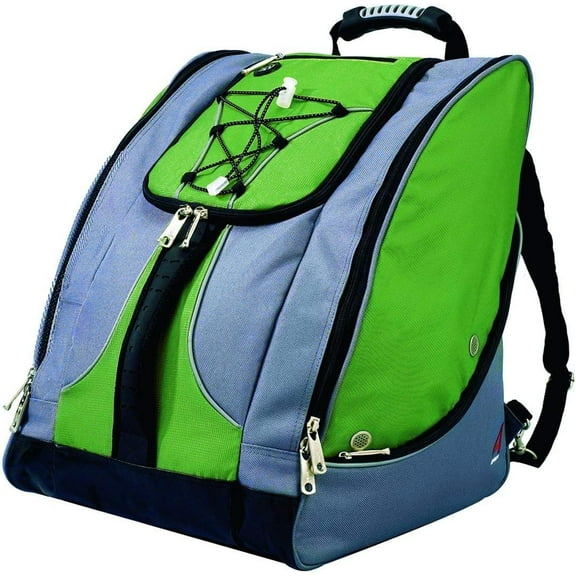 Athalon Everything Boot Bag/Backpack, Green/Gray
