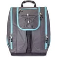 thumbnail image 1 of Athalon Everything Boot Bag/Backpack,Grey/Teal, 1 of 12