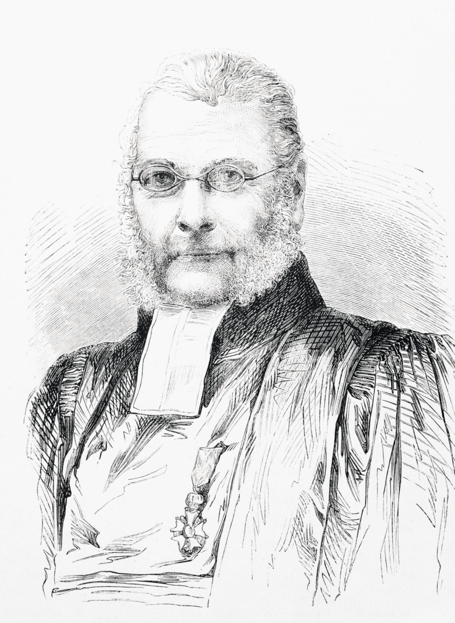 Athanase Laurent Charles Coquerel 1795 Canvas Art - Ken Welsh Design Pics (24 x 34)
