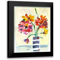 Athas, Vas 12x14 Black Modern Framed Museum Art Print Titled - Blooming At Home