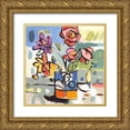 thumbnail image 1 of Athas, Vas 15x15 Gold Ornate Wood Framed with Double Matting Museum Art Print Titled - Southern Florals I, 1 of 4