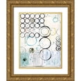 thumbnail image 1 of Athas, Vas 15x18 Gold Ornate Wood Framed with Double Matting Museum Art Print Titled - Colored Discs, 1 of 4