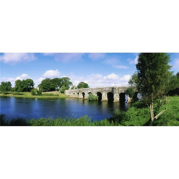 Athboy Co Meath Ireland - Bridge Crossing A River Poster Print by The Irish Image Collection - 44 x 18 - Large