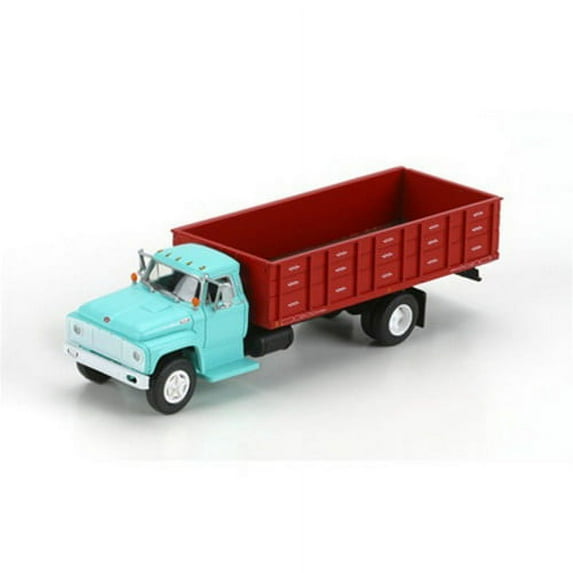 Athearn 91953 HO RTR Ford F-850 Grain Truck, Green Cab