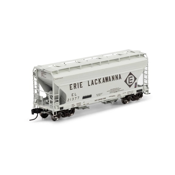Athearn Genesis N GEN ACF 2970 Covered Hopper EL w/ACI Primed For Grime #21377 ATHG-1285