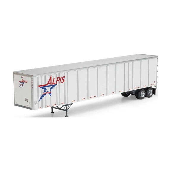 Athearn HO 53' Wabash Plate Trailer Alpis #F38390 ATH72825 HO Vehicles
