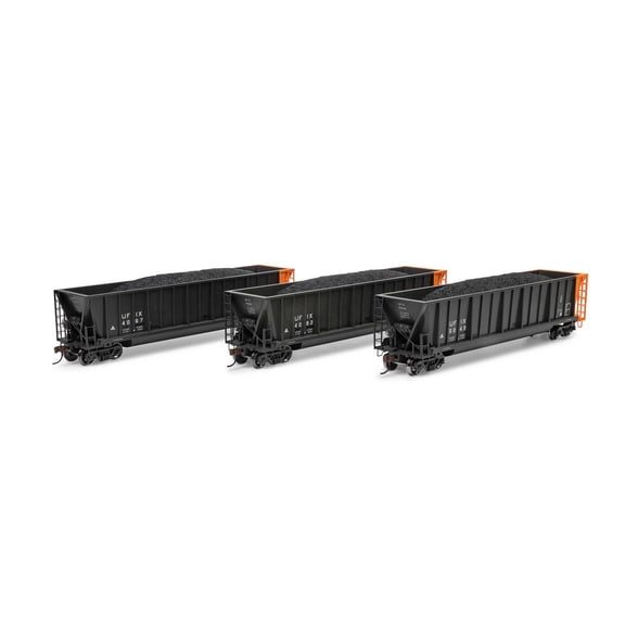 Athearn HO ATH Berwick Bathtub Gondola w/Load UFIX Primed For Grime #4067/4082/5049 3 ATH-1396