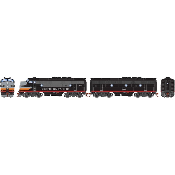 Athearn HO F3A/F3B Set SP #307/#505 ATHG19578 HO Locomotives