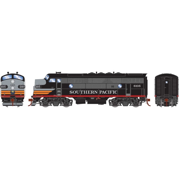 Athearn HO F3A SP #6105 ATHG19576 HO Locomotives