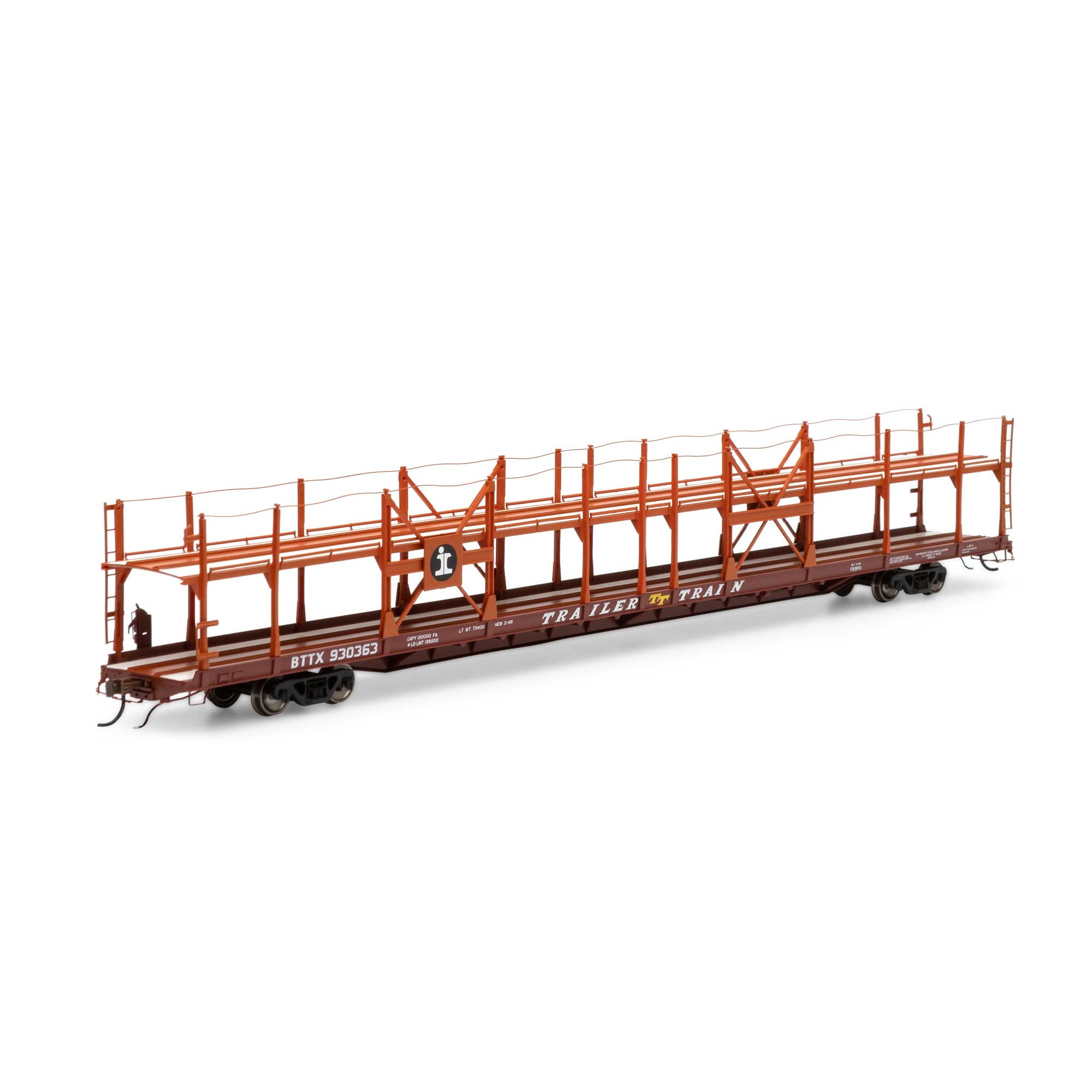 Athearn HO F89-F Bi-Level Auto Rack IC/BTTX #930363 ATHG69586 HO ...