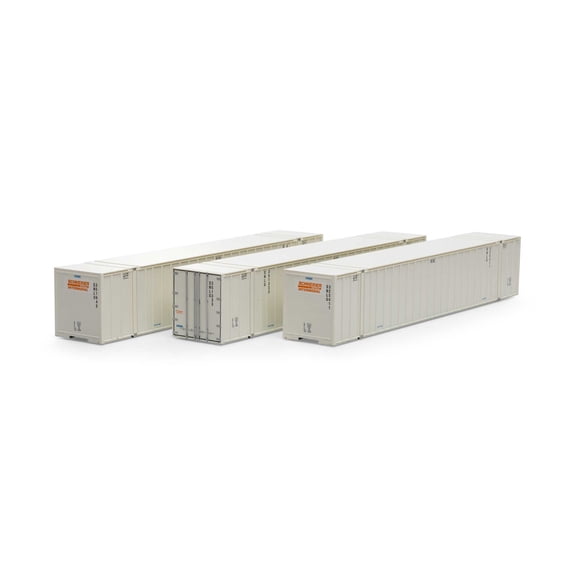 Athearn HO RTR 53' Stoughton Containers Schneider # 23 ATH40129 HO Vehicles
