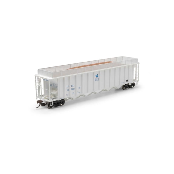 Athearn HO RTR 5Bay Rapid DischargeHopperITGX/White#10000 ATH98488 HO Rolling Stock
