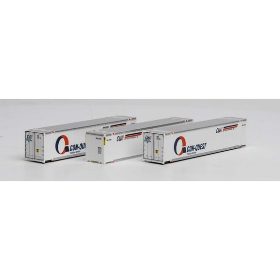 Athearn N 48' Container Conquest #2 3 ATH17295 N Vehicles