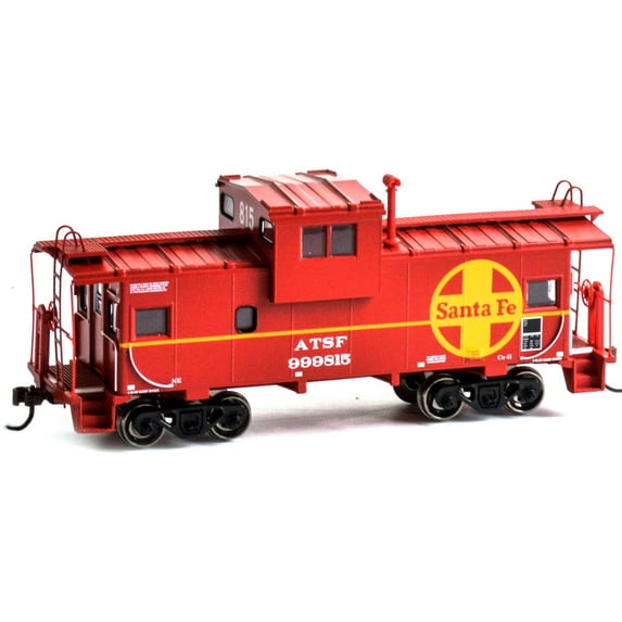 Athearn Roundhouse HO Scale Wide Vision Caboose Santa Fe/ATSF #999815