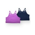 thumbnail image 1 of Atheltic Works Girls Mesh Insert Sports Bra, 2 Pack, Sizes XS-XXL, 1 of 4